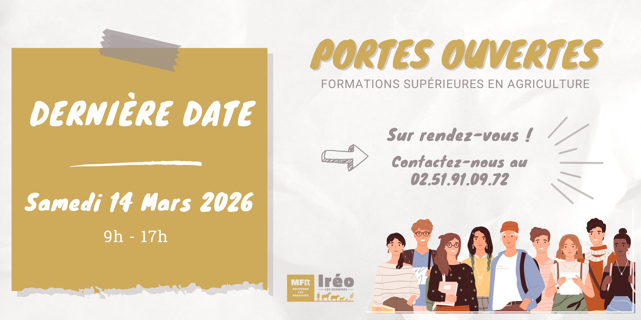 Visuel Portes Ouvertes 14 mars 2026