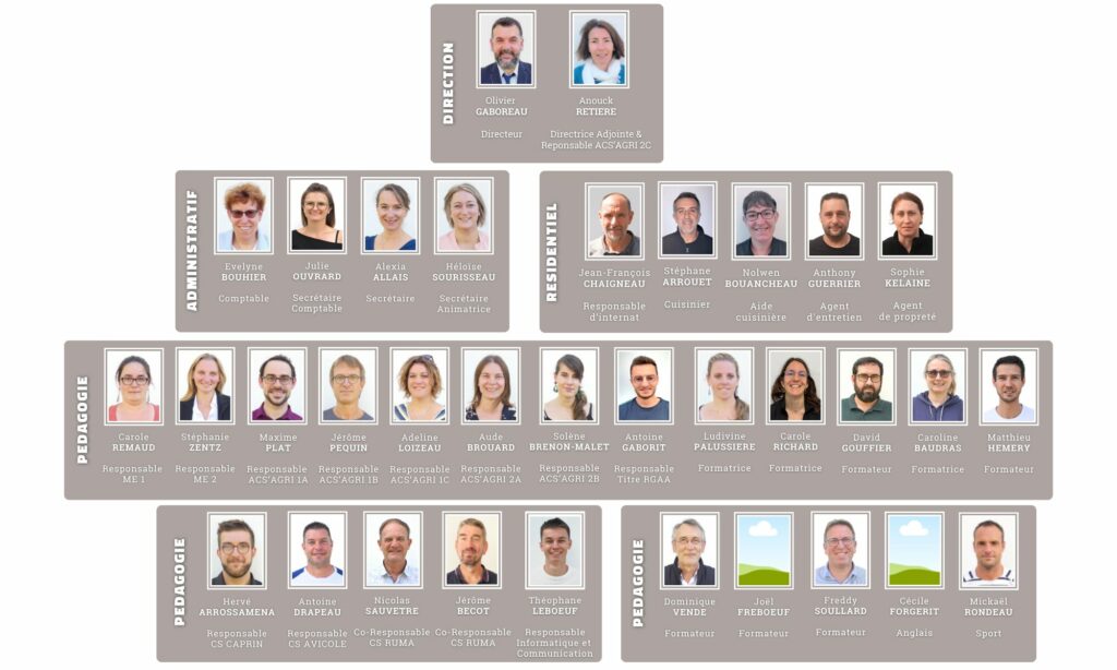 Organigramme 2026-2027